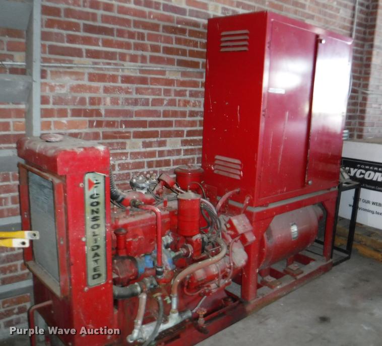 image for item DJ9232 Consolidated 53EG06 emergency generator