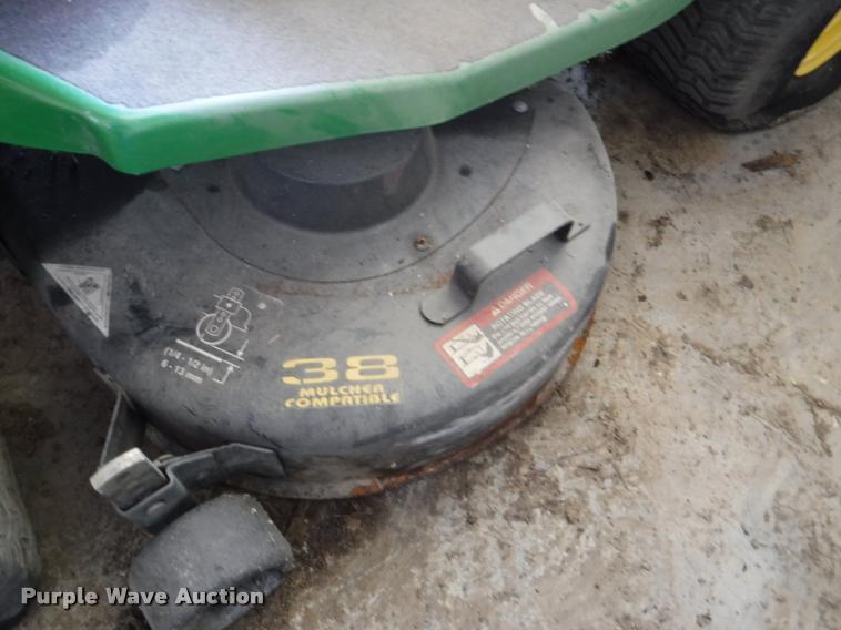 image for item DJ9233 (2) lawn mowers