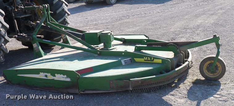 image for item DJ9903 John Deere MX7 rotary mower