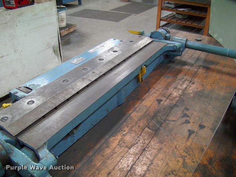 image for item DP9374 Peck Stow & Wilcox Co. 005-D metal brake