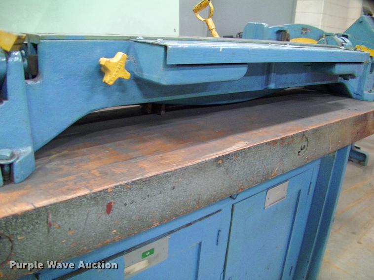 image for item DP9374 Peck Stow & Wilcox Co. 005-D metal brake