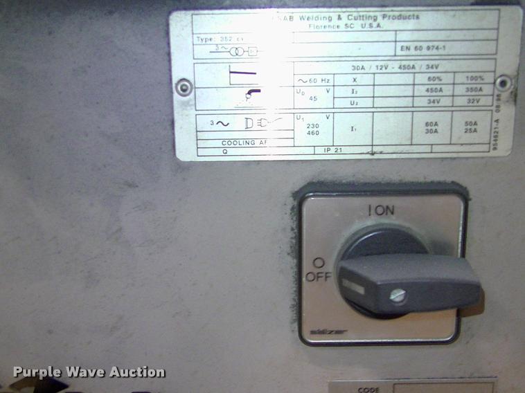 image for item DP9376 Esab 4HD mig welder