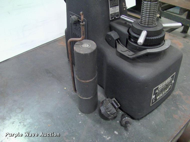 image for item DP9377 Wilson Rockwell hardness tester