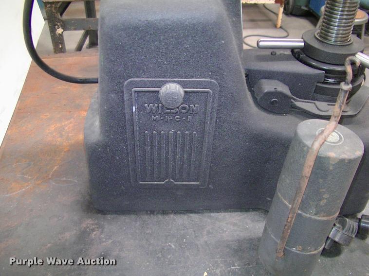image for item DP9377 Wilson Rockwell hardness tester