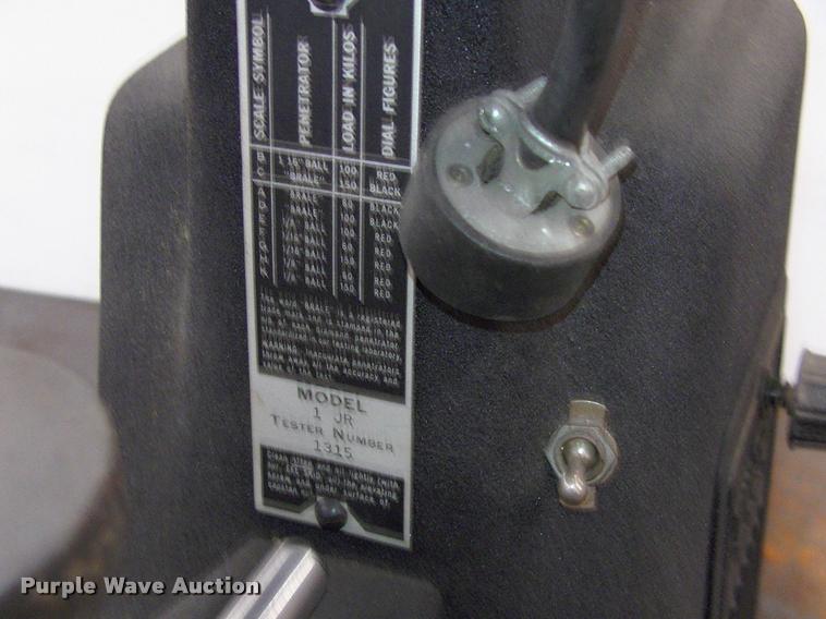 image for item DP9377 Wilson Rockwell hardness tester