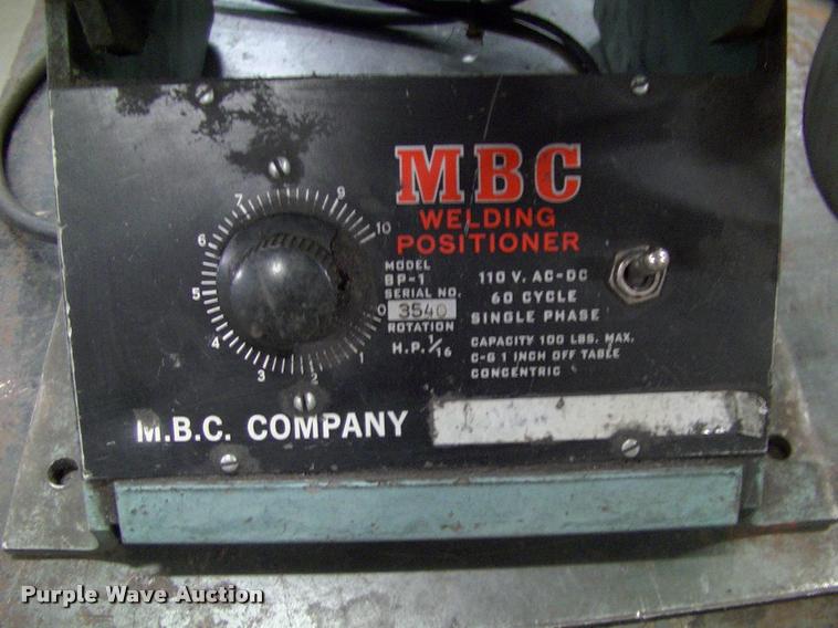 image for item DP9379 Electric positioner turn table