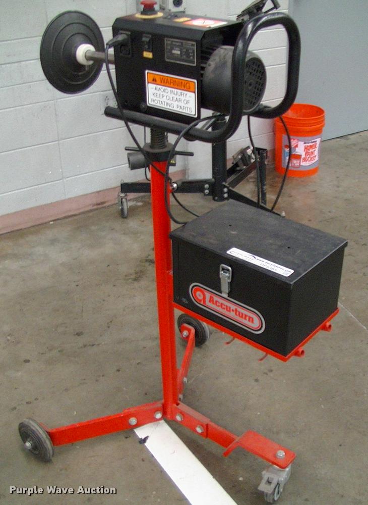 AccuTurn rotor lathe in Pittsburg, KS Item DP9385 sold Purple Wave