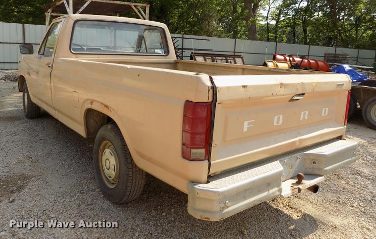 image for item DP9387 1986 Ford F150 pickup truck