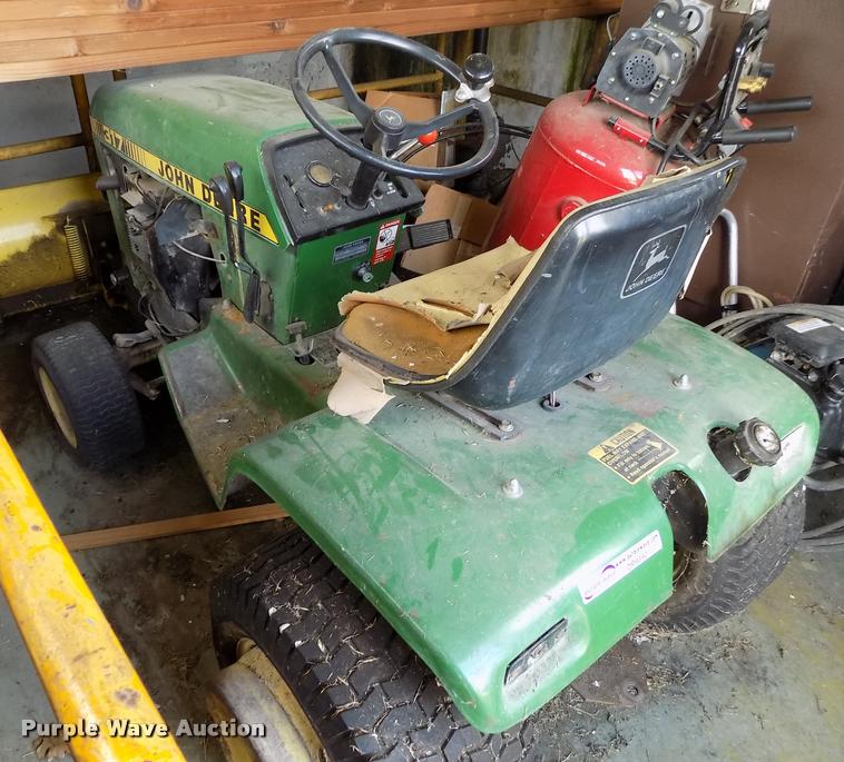 image for item DP9390 John Deere 317 lawn mower