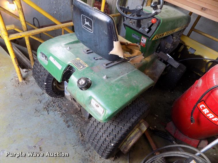 image for item DP9390 John Deere 317 lawn mower