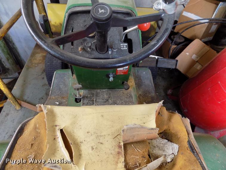 image for item DP9390 John Deere 317 lawn mower