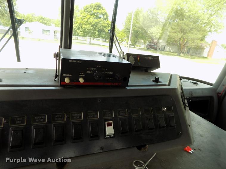 image for item DP9392 1994 Spartan Metro Star fire truck