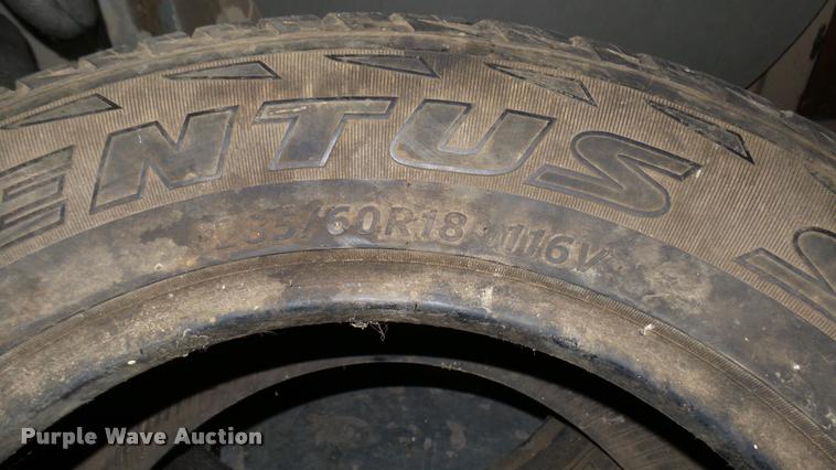 image for item DQ9048 (4) Hankook 285/60R18 tires