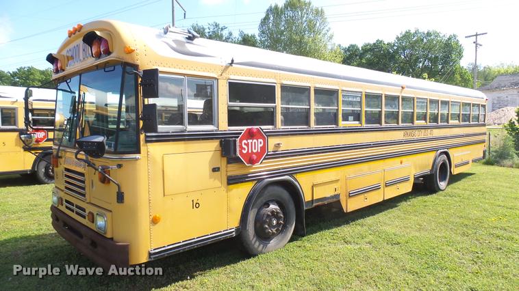 image for item DQ9181 2003 Blue Bird TC2000 school bus