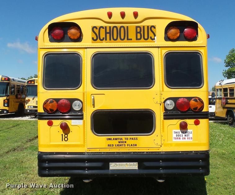 image for item DQ9182 2000 Blue Bird TC2000 school bus