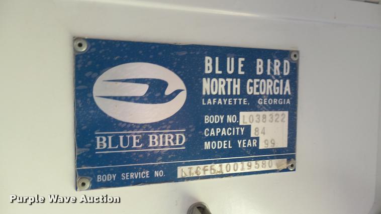 image for item DQ9182 2000 Blue Bird TC2000 school bus