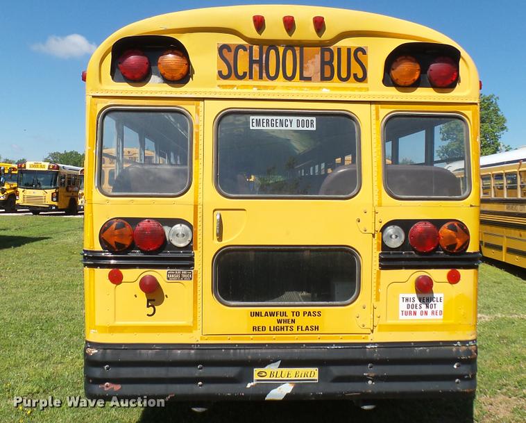 image for item DQ9183 2001 Blue Bird TC2000 school bus