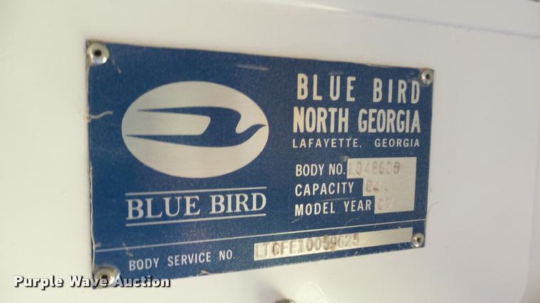 image for item DQ9183 2001 Blue Bird TC2000 school bus
