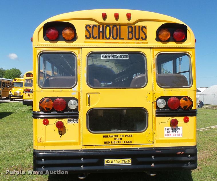 image for item DQ9185 2001 Blue Bird TC2000 school bus