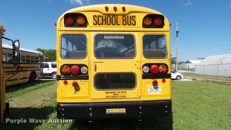 image for item DQ9186 2005 Blue Bird All American school bus
