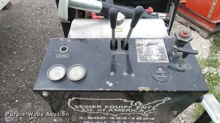 image for item DQ9204 Sewer Equip. Co JAJ-600R Jet Away sewer machine