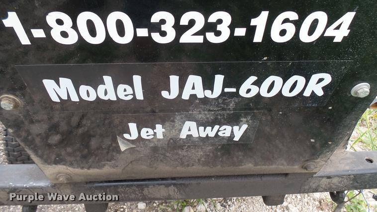 image for item DQ9204 Sewer Equip. Co JAJ-600R Jet Away sewer machine