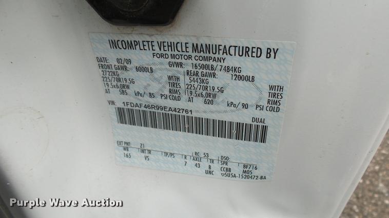 image for item DQ9206 2009 Ford F450 Super Duty service truck