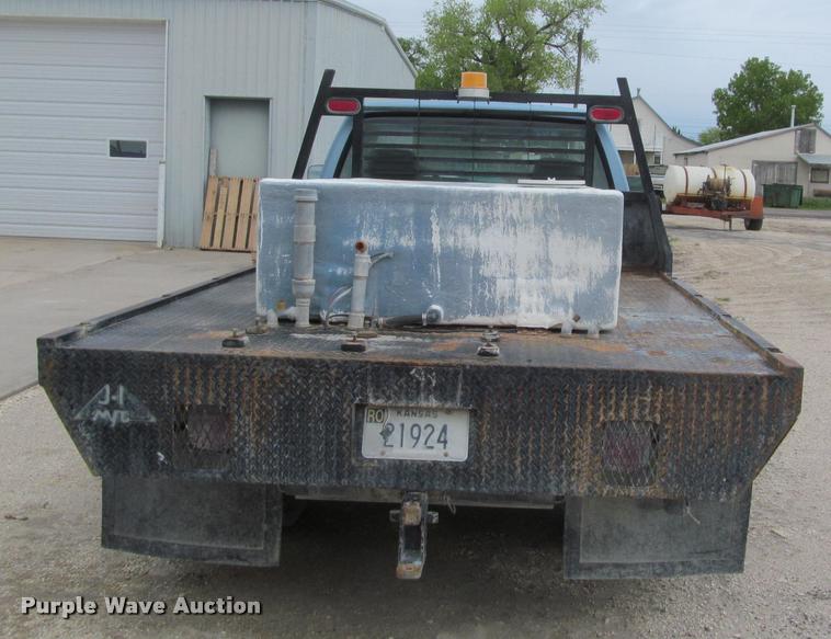 image for item J2562 1991 Chevrolet 3500 flatbed pickup truck