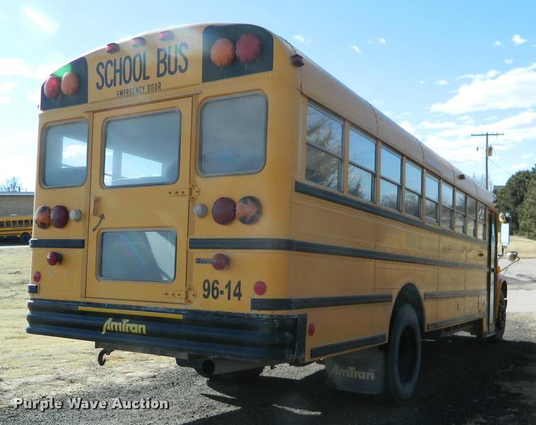 image for item K2747 1996 International 3800 school bus