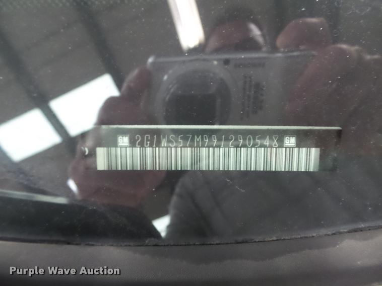 image for item K7643 2009 Chevrolet Impala Police