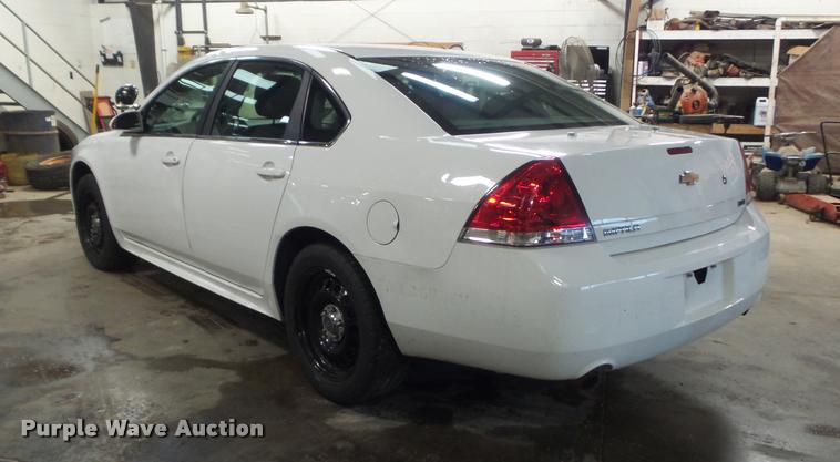 image for item K7645 2012 Chevrolet Impala Police