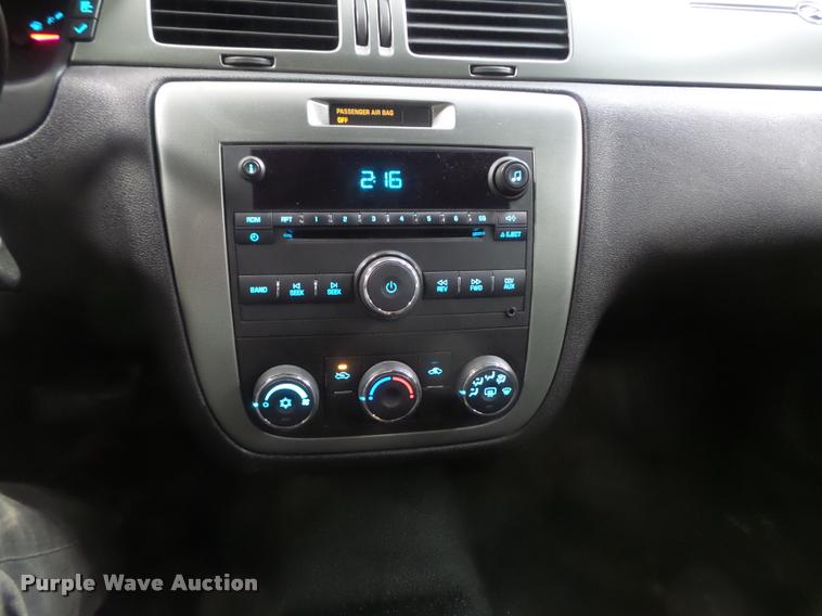 image for item K7645 2012 Chevrolet Impala Police