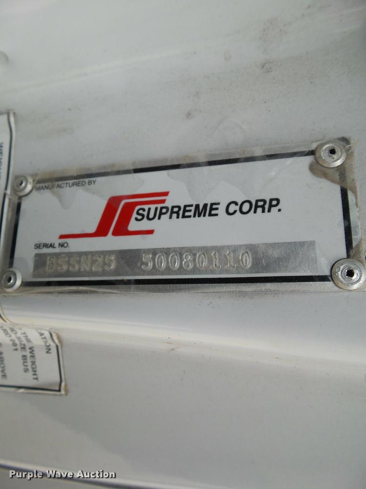 image for item L5538 2005 Ford E450 Super Duty BSSN25 shuttle bus