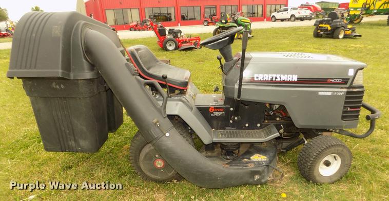 image for item AU9529 Sears Craftsman LT4000 lawn mower