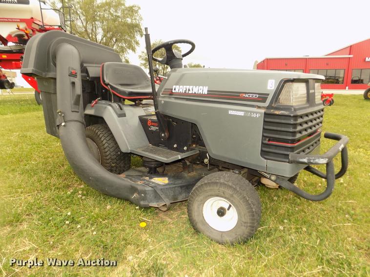 image for item AU9529 Sears Craftsman LT4000 lawn mower