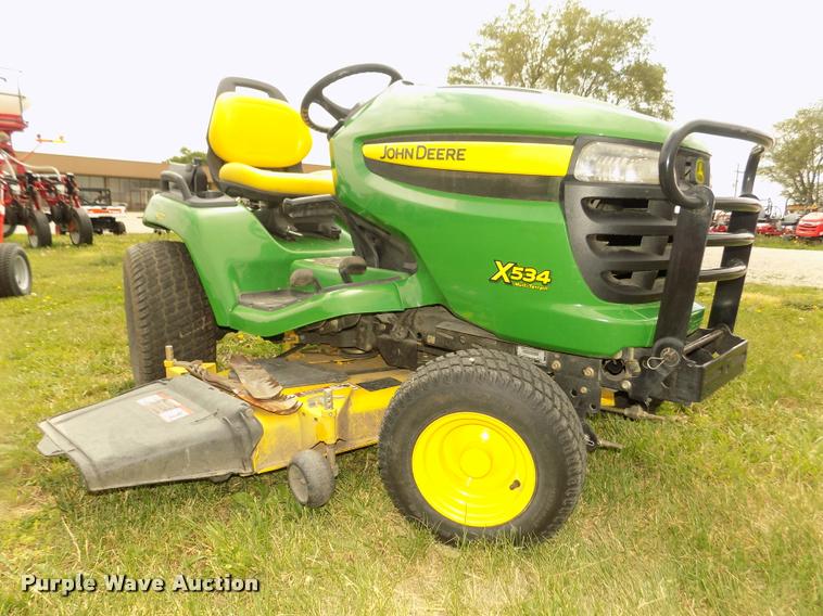image for item AU9531 2010 John Deere X534 lawn mower