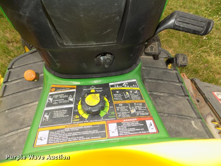image for item AU9531 2010 John Deere X534 lawn mower
