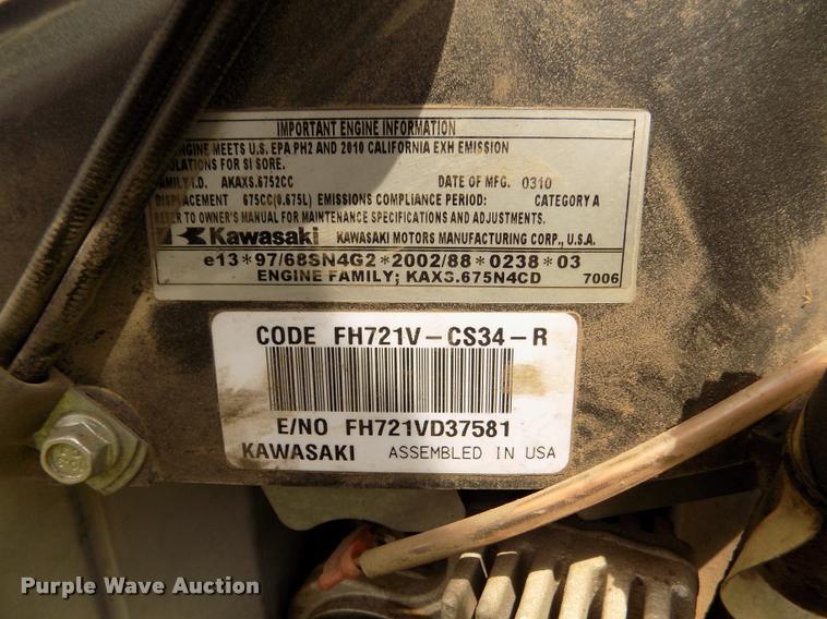 image for item AU9531 2010 John Deere X534 lawn mower