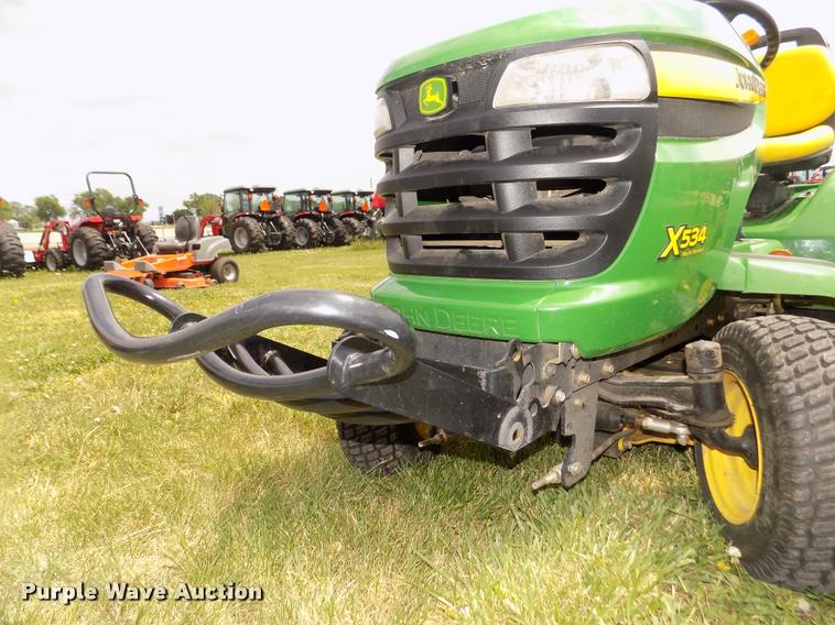 image for item AU9531 2010 John Deere X534 lawn mower