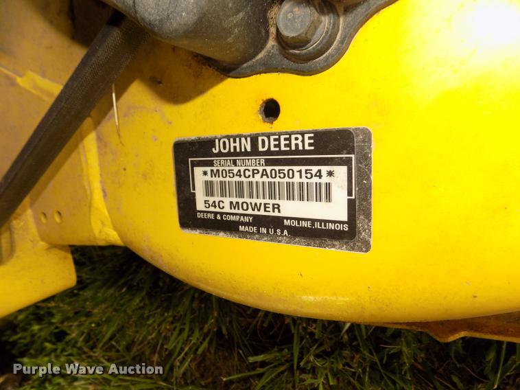 image for item AU9531 2010 John Deere X534 lawn mower