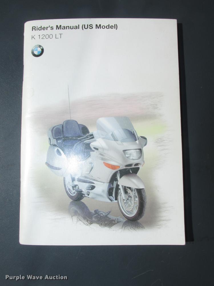 image for item AU9543 1999 BMW 1200LT motorcycle