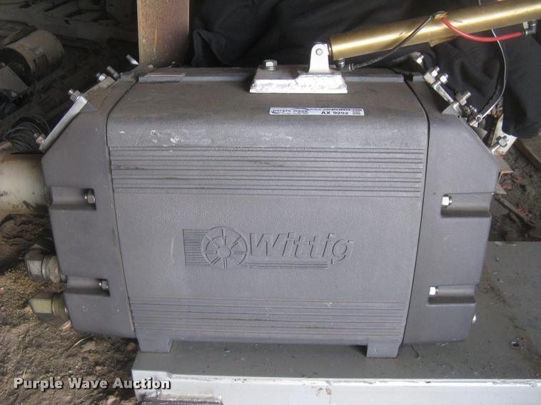 2007 Wittig Aqualine 2700L vacuum truck pump in Sedgwick, KS Item
