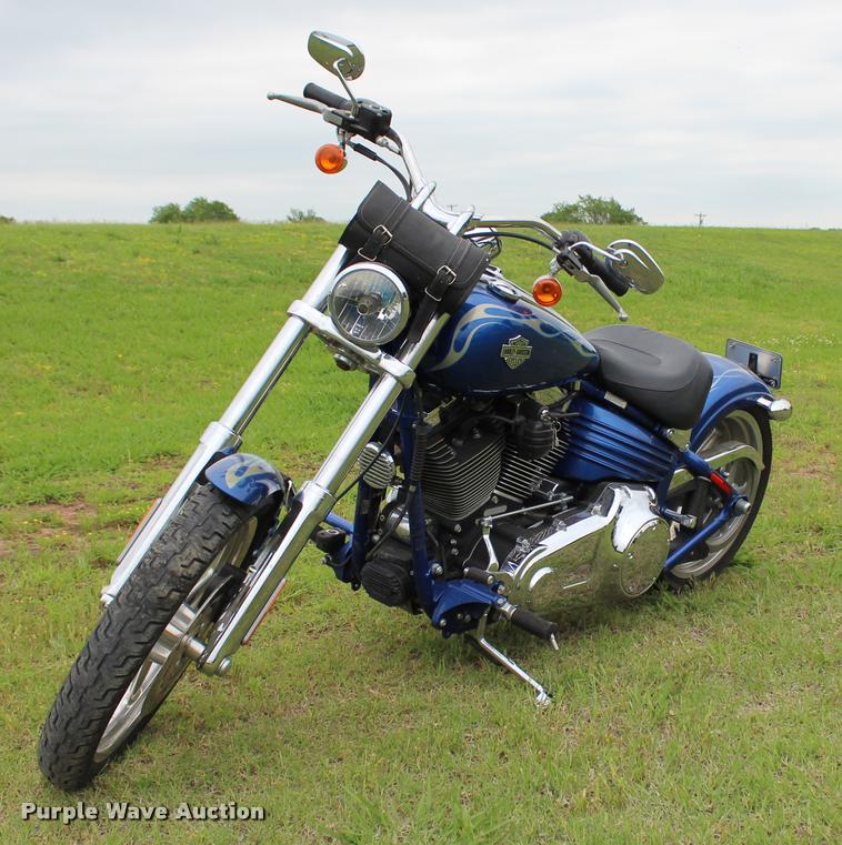 image for item BE9494 2009 Harley Davidson FXCWC rocker motorcycle