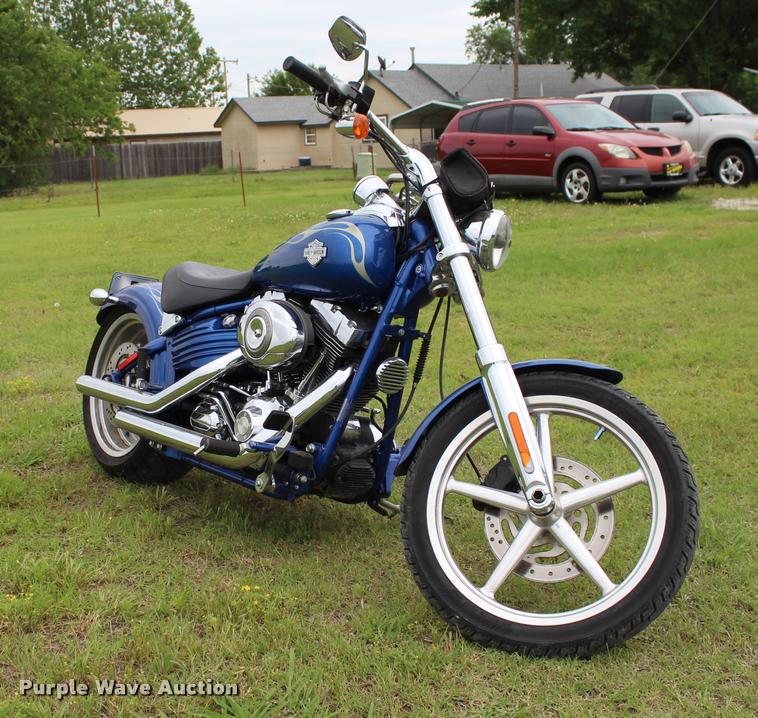 image for item BE9494 2009 Harley Davidson FXCWC rocker motorcycle