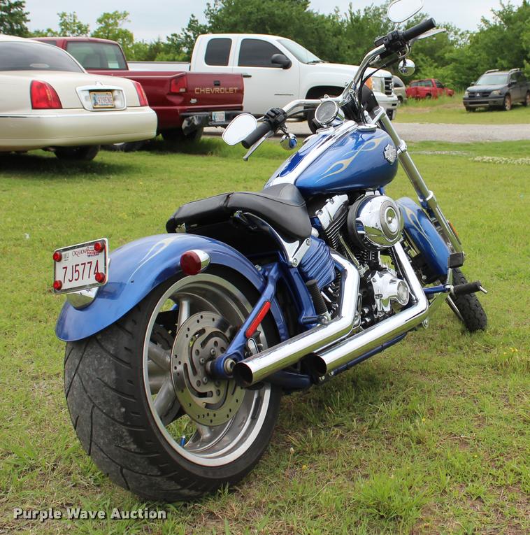 image for item BE9494 2009 Harley Davidson FXCWC rocker motorcycle