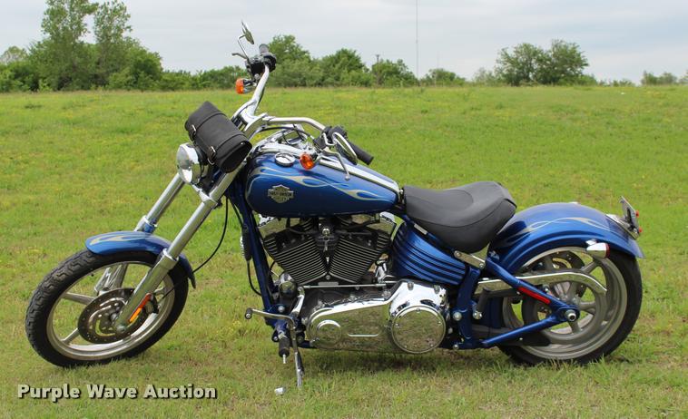 image for item BE9494 2009 Harley Davidson FXCWC rocker motorcycle