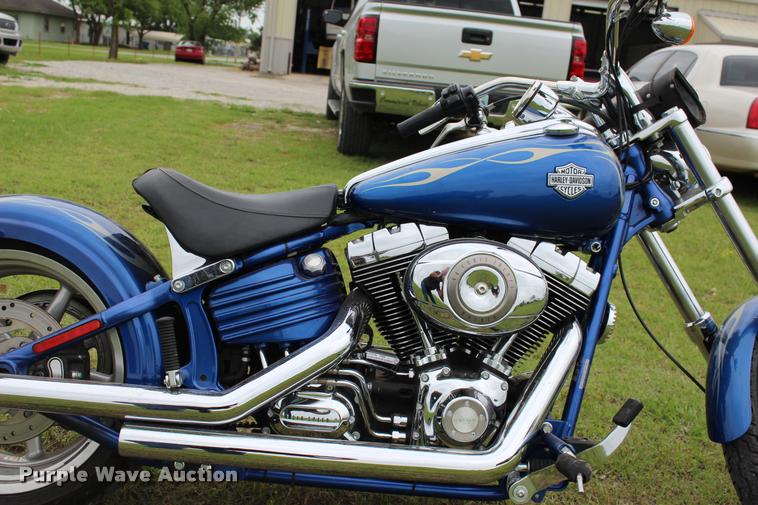 image for item BE9494 2009 Harley Davidson FXCWC rocker motorcycle