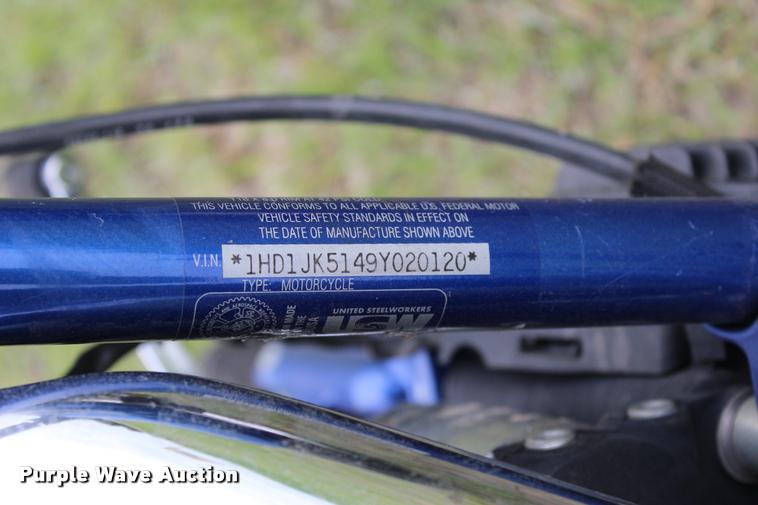 image for item BE9494 2009 Harley Davidson FXCWC rocker motorcycle