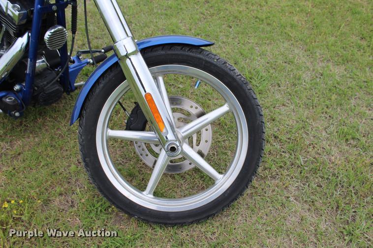 image for item BE9494 2009 Harley Davidson FXCWC rocker motorcycle