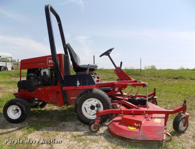 image for item DA0701 2010 Toro Ground Master 328D ZTR lawn mower